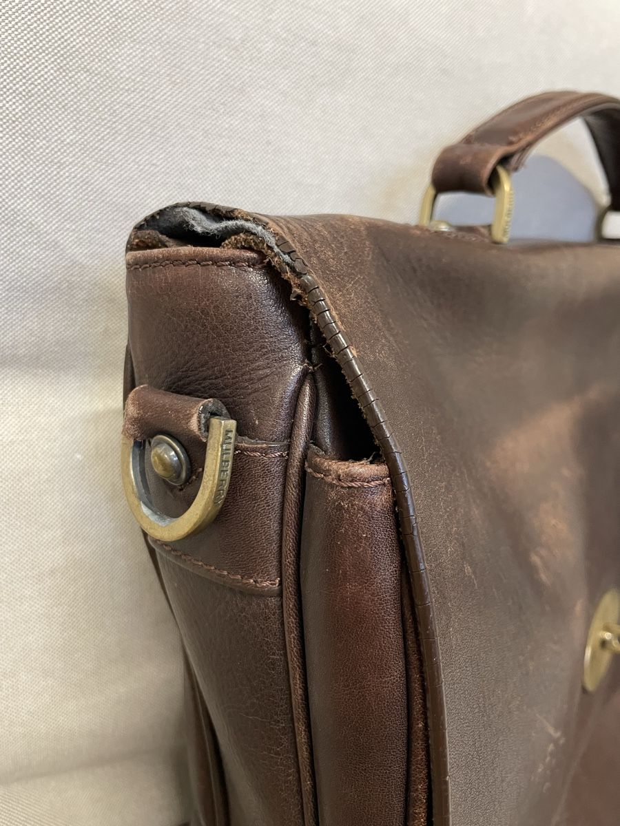 Borse: Braune Ledertasche aus Istanbul – Usato da Malters venduto da phi_f69q 5