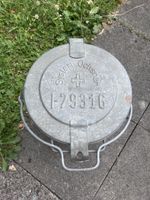 Metall Eimer Kübel Ochsner 35 Liter 