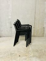 4er-set Armchair Diva Siesta Stühle in schwarz