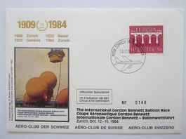 Briefmarken FDC Ballonwettfahrt