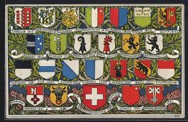 Schweiz, Die Kantonswappen der Schweiz, 