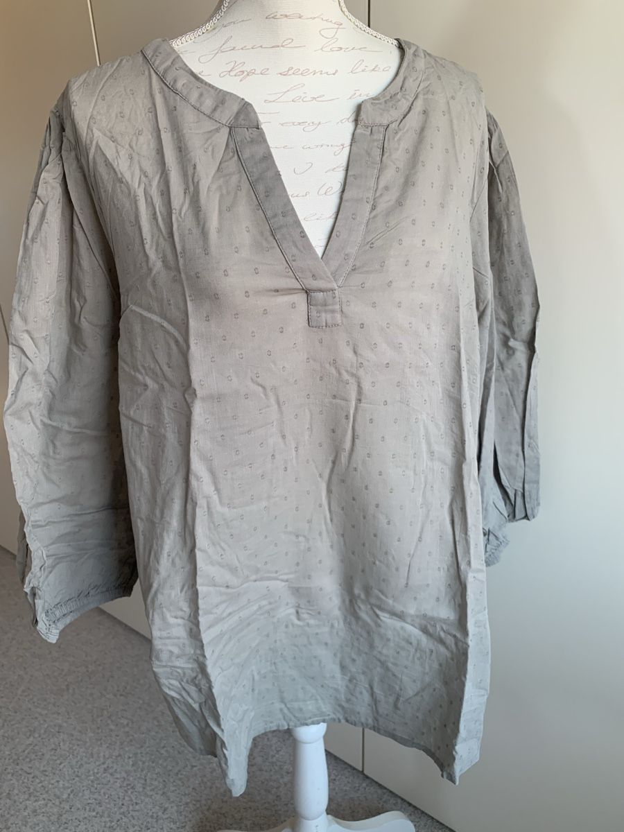 Camicette: Kaffe Curve Bluse Gr. 52 salbei – Usato da Ellikon an der Thur venduto da Bali1999