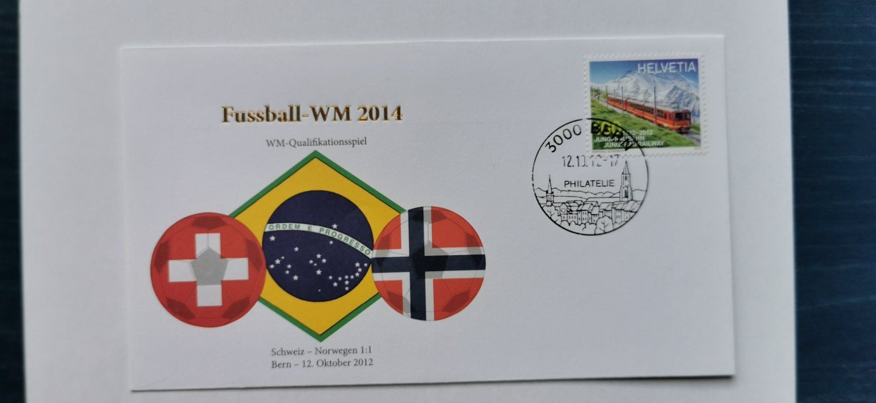 Tutti i francobolli: Fussball-WM 2014 – Nuovo (secondo la descrizione) da Aadorf venduto da Chnorli-Furz