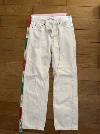 Won Hundred Jeans Weiss Gr. 29 Frühling/Sommer Top Zustand