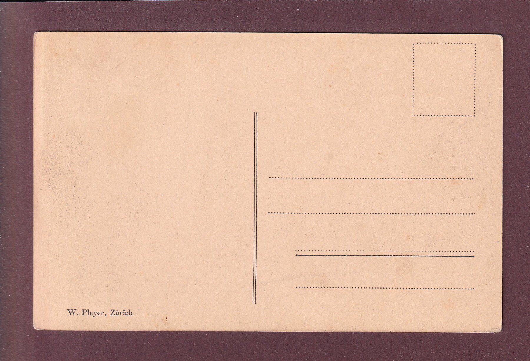 Cartoline postali: ZÜRICH vom Polytechnikum – Usato da Pully venduto da nicecards 1