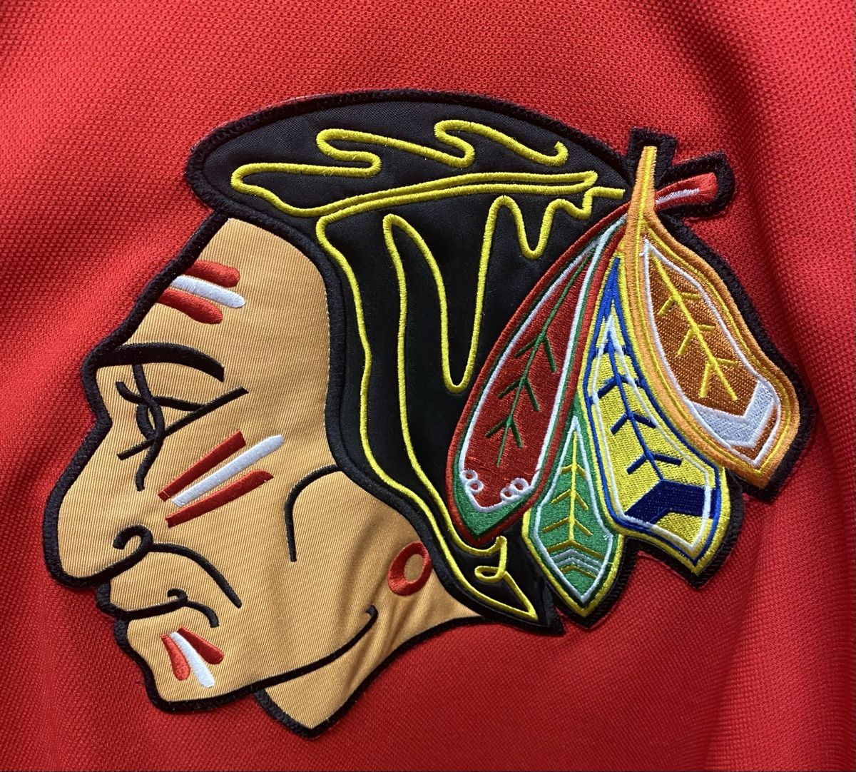NHL Canottiere & Pantaloni: Chicago Blackhawks Goalie Jersey – Nuovo (secondo la descrizione) da binningen venduto da adgo22