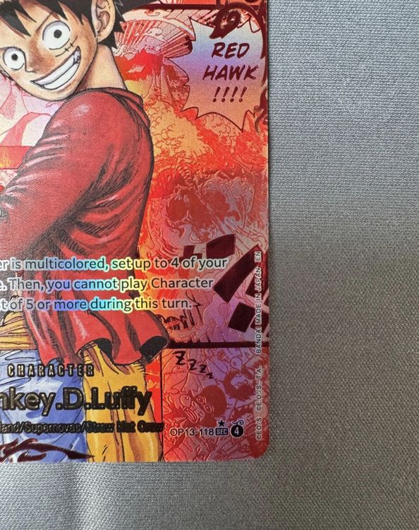 Red Manga Luffy OP13 - Boosterfresh - One Piece (Neu (gemäss ...