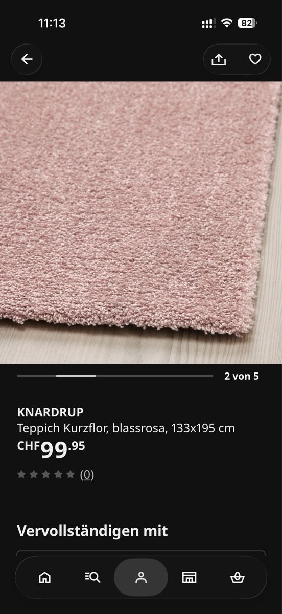 Teppiche: Weicher Teppich – Gebraucht aus Rapperswil SG von sabirappi 1