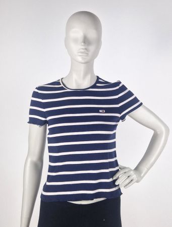 Gestreiftes T-Shirt von Tommy Jeans, Gr. L