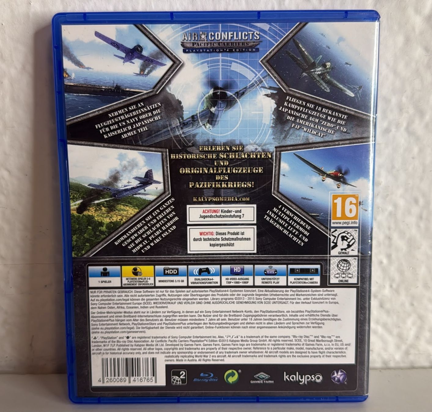 Jeux: Air Conflicts Pacific Carriers PS4 Spiel  – D'occasion à Ehrendingen par lax21 1