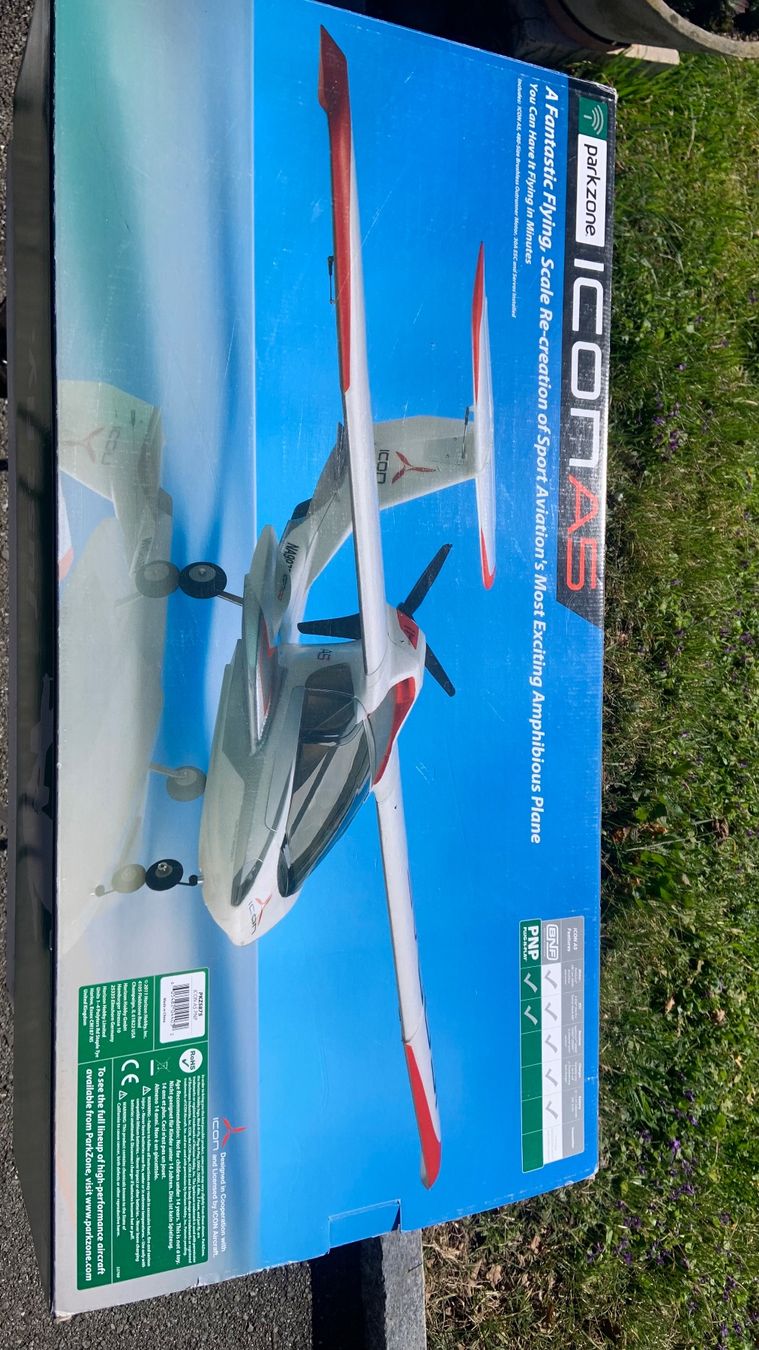 E-Flite Modellismo RC: Wasserflieger Icon A5 – Usato da Wilen b. Wollerau venduto da Loonyacht 1