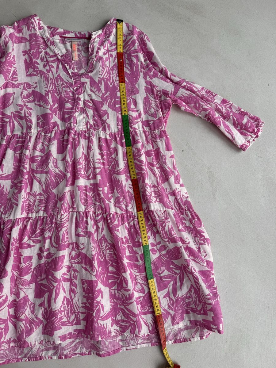 Vestiti: Fröhliche Leinentunika oder Leinenkleid  – Nuovo (secondo la descrizione) da Egg b. Zürich venduto da Kompass03 2