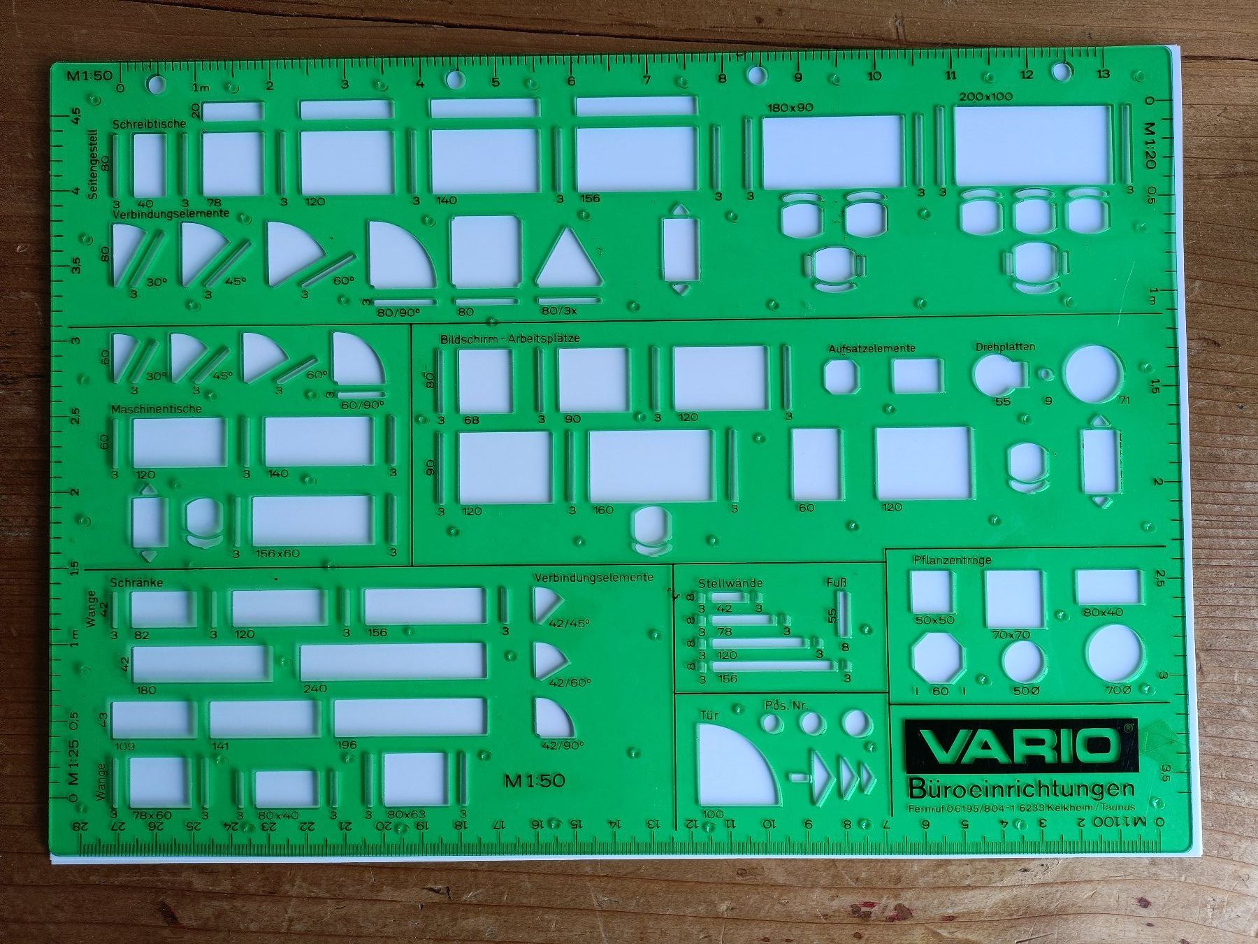 Sciablone: Zeichenschablone VARIO – Usato da Embrach venduto da Illingen13