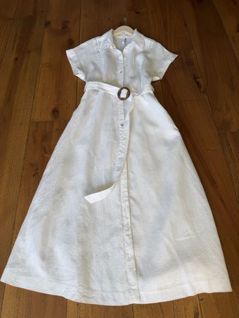 Abito Mango bianco in lino nuovo