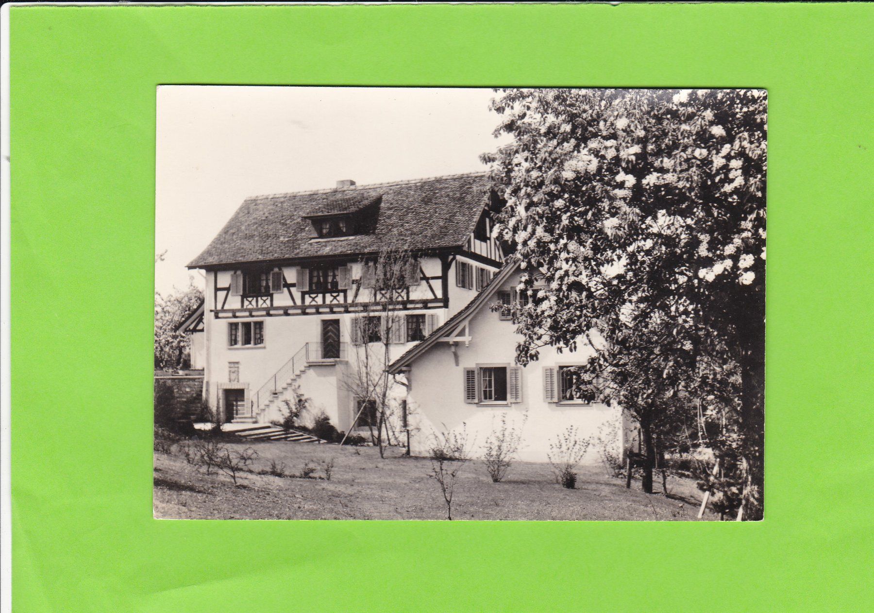 Cartoline postali: Heimatwerkschule "Mülene" Richterswil – Usato da St. Peterzell venduto da neckertal