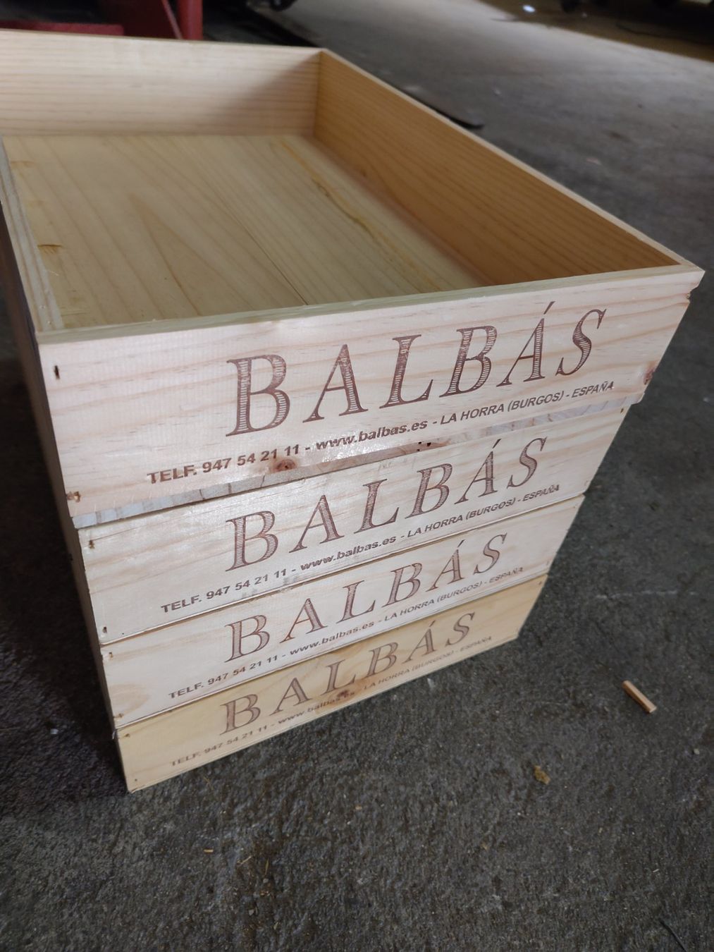 Altro: 4x Weinkisten Balbas flach – Usato da Wohlen AG venduto da gnabbr