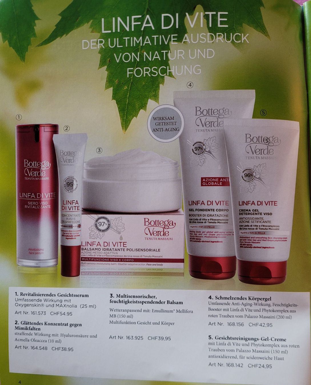 Prodotti di pulizia: *** Bottega Verde - Linfa di Vite Set *** – Nuovo e nell'imballaggio originale da Bannwil venduto da Turtle10 1