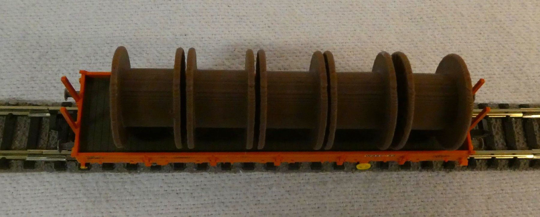 Fleischmann Modelleisenbahnen: Fleischmann Rungenwagen mit Kabelrollen – Neu und originalverpackt aus Rupperswil von Ropi03 1