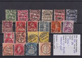 Wunderschönes Vollstempel- Lot ! Altschweiz !!
