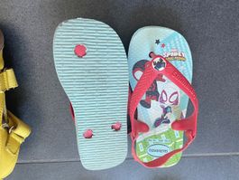 Havaianas Flipflops Gr. 25/26 Spiderman