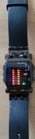 LED Armbanduhr Digital schwarz gebraucht