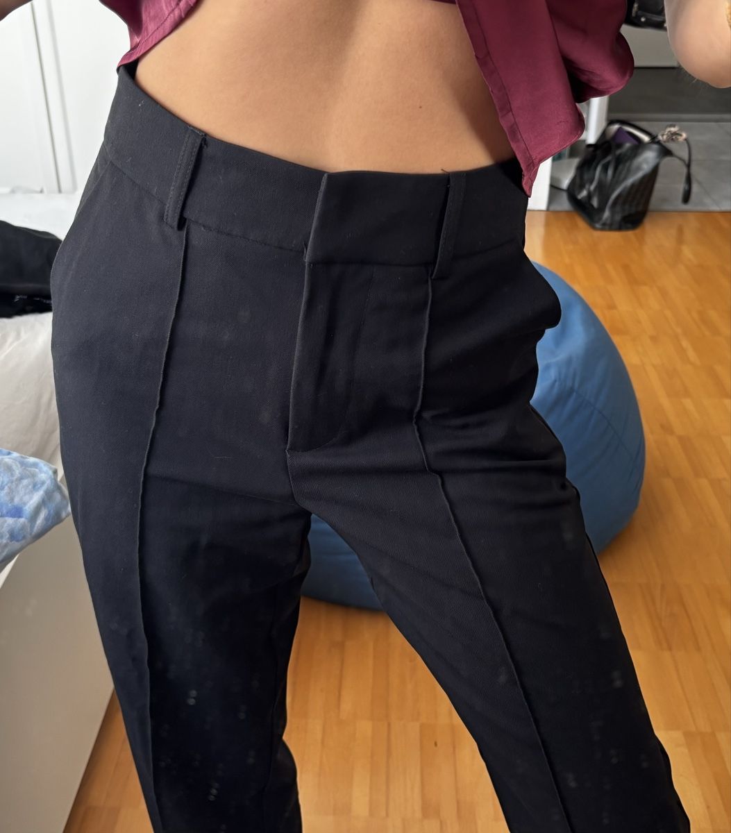 Na-kd Pantaloni: Schwarze Stoffhosen, Grösse 34 – Nuovo (secondo la descrizione) da Basel venduto da Vaniiiy 3