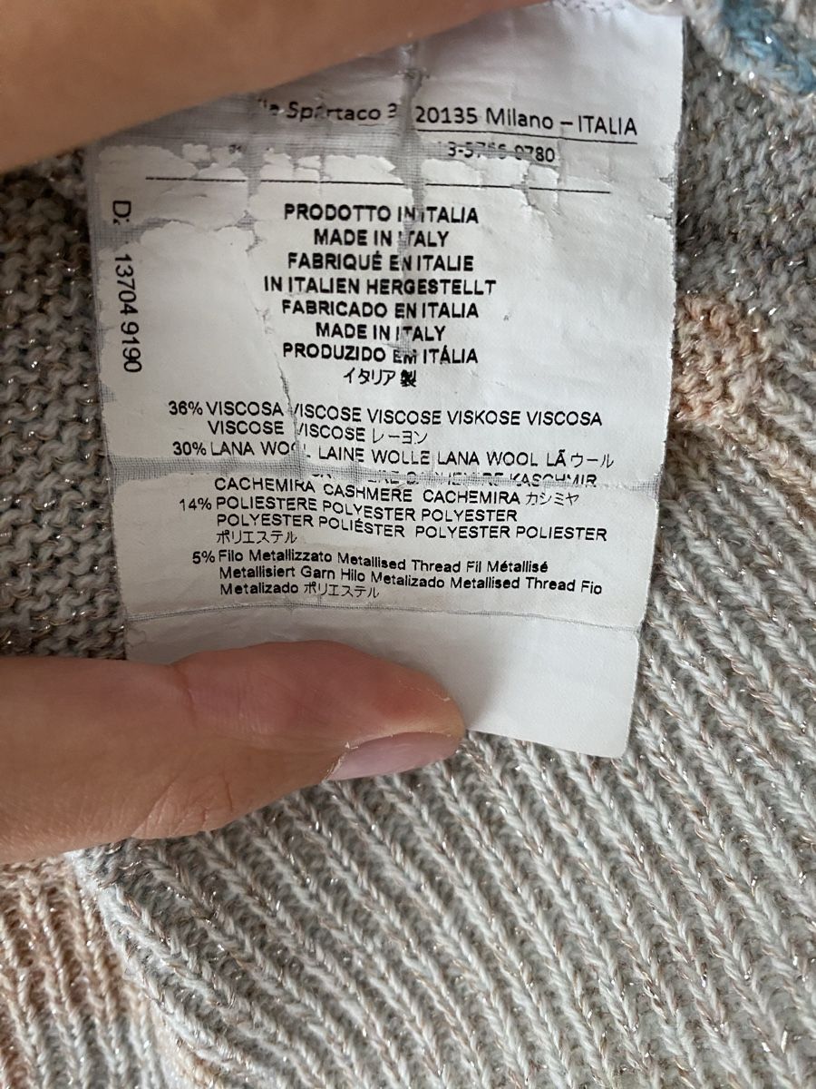 Etro Pulls & Sweat-shirts: Etro Pullover aus Wolle und Kaschmir, Grösse 36 – D'occasion à Winterthur par marisole4 4