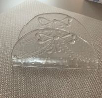 Servietten Halter aus Glas