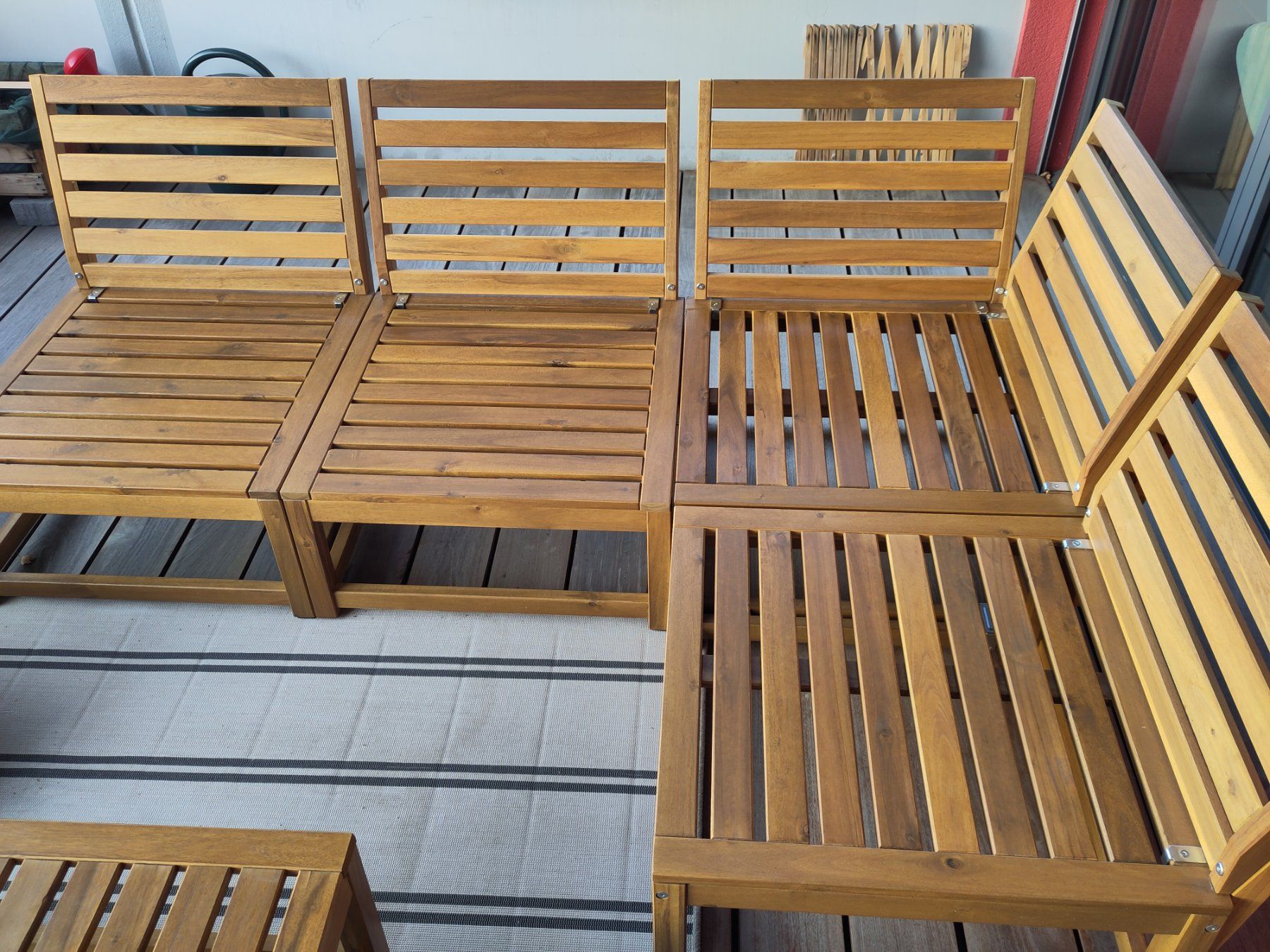 Ikea Chaises longues: IKEA Gartenmöbel Set Nämmarö – D'occasion à Rafz par nen_92qk 5