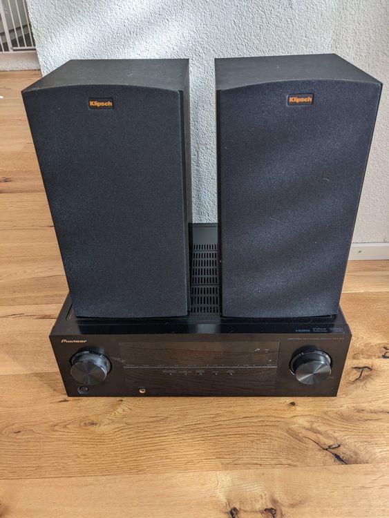 Klipsch R15 Speaker & Pionier VSX-123 Verstärker (Gebraucht) in ...