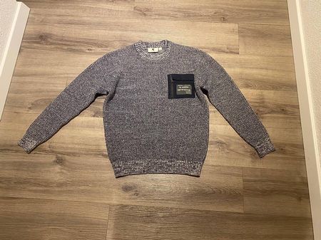 Strickpullover Garcia dunkelblau meliert Grösse 152/158