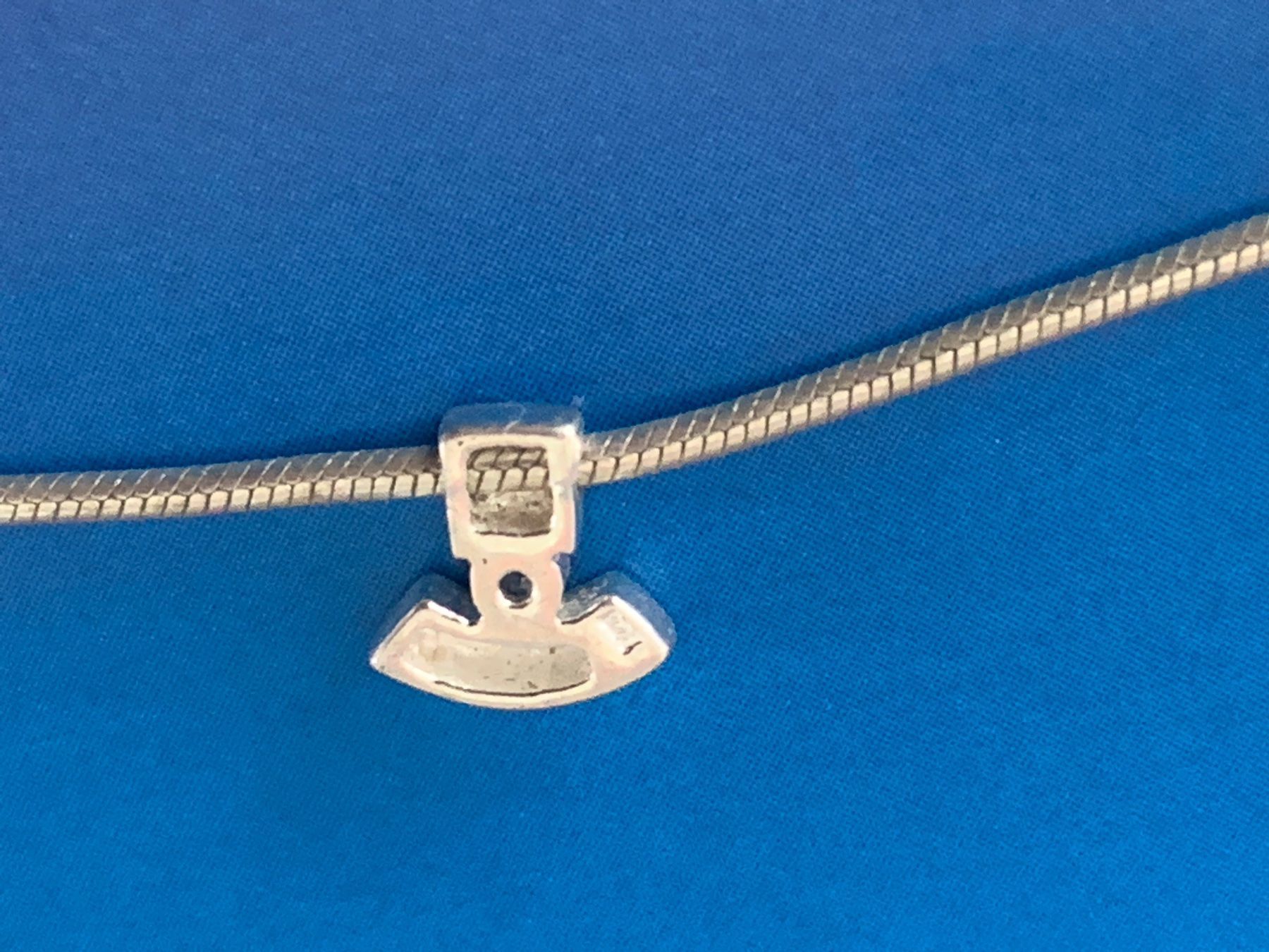 Catenine: Schlangenkette abstrakt silber (42cm) – Usato da Dittingen venduto da Bijoubelle 7