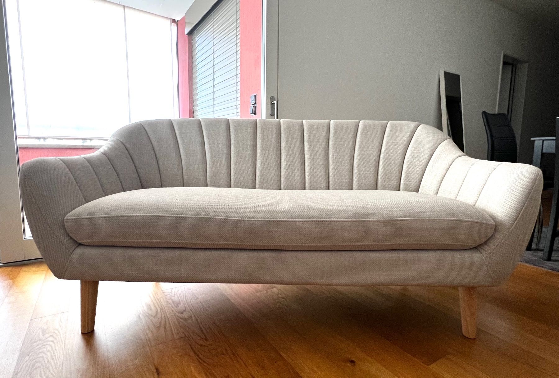 Jysk Divani: Sofa EGEDAL 2.5-Sitzer beige Stoff – Nuovo (secondo la descrizione) da Ehrikon venduto da chrispy