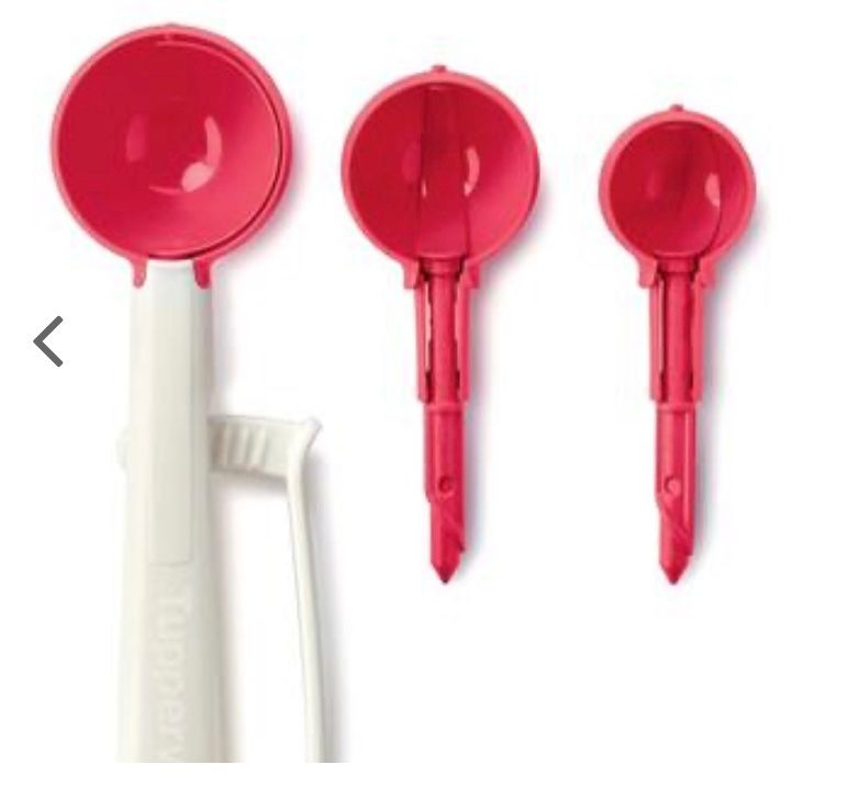 Tupperware Cucchiai: Tupperware Portions Art – Nuovo e nell'imballaggio originale da Schwyz venduto da Lewis555