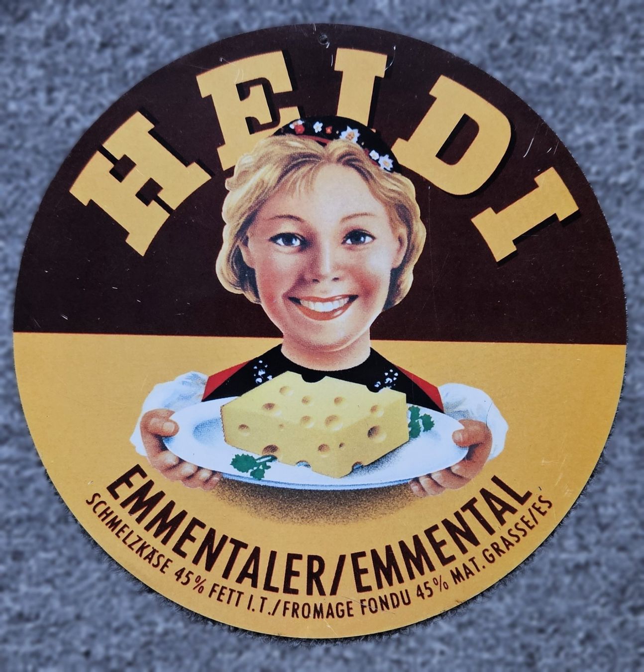Schilder: 3 alte Blechschilder Werbeschilder Heidi ORIGINAL – Gebraucht aus Uttwil von TG-Lupa 2
