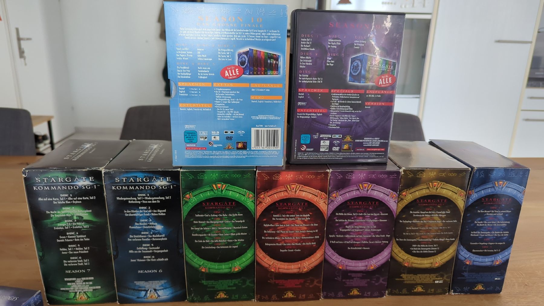Alle DVDs: Stargate DVD Sammlung – Gebraucht aus Zofingen von HeliosCult 5