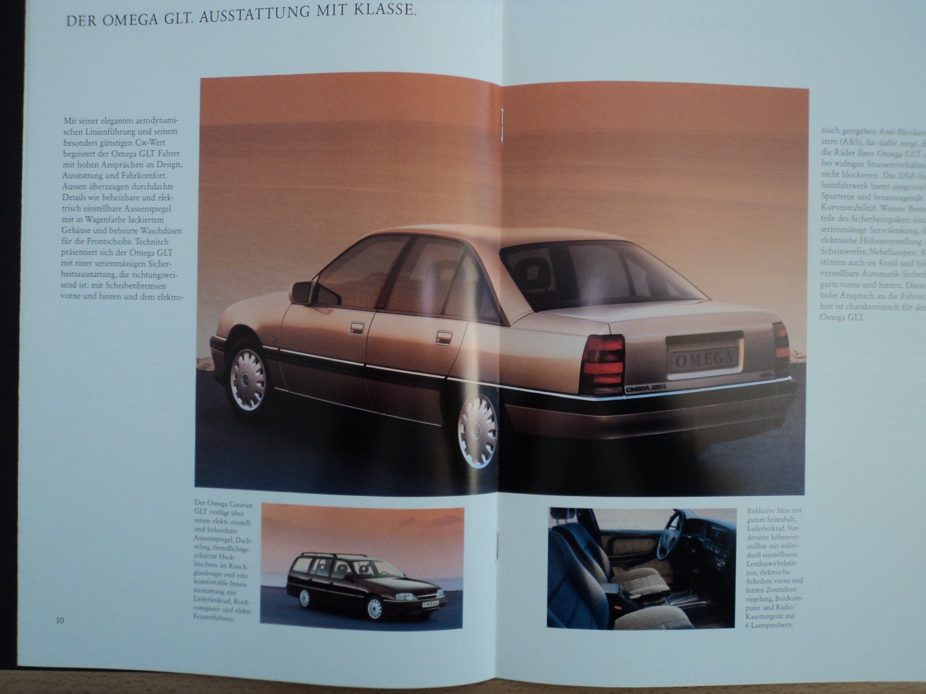 Opel Documenti: Prospekt Opel Omega 1992 – Usato da Schwarzenburg venduto da modelCARama 4