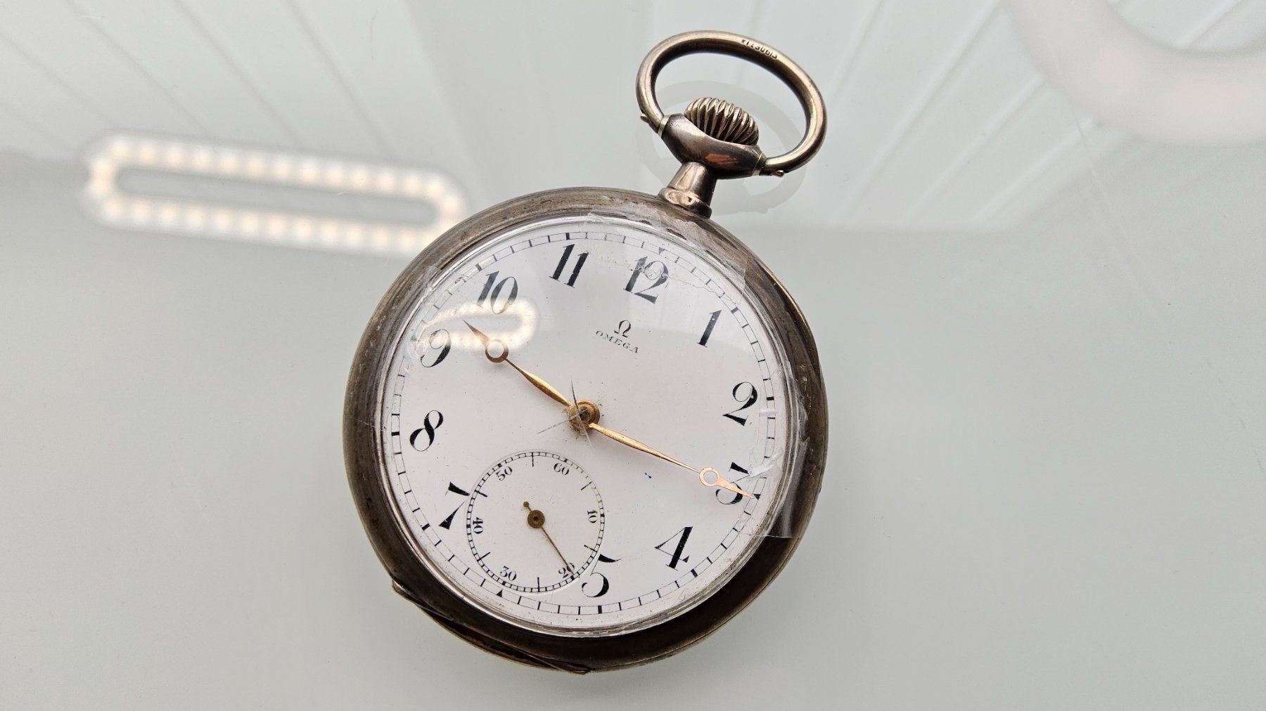 Omega Orologi: Ancienne montre de poche en argent Omega – Usato da Malleray venduto da Frederic24 6