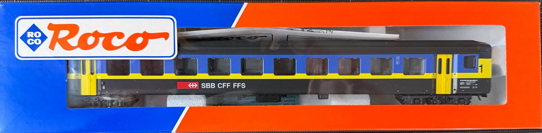 Roco Modellini di ferrovie: Roco H0 SBB EW II Interregio Prototyp, Top Zustand – Nuovo (secondo la descrizione) da Wallisellen venduto da rfl_w2tj 7