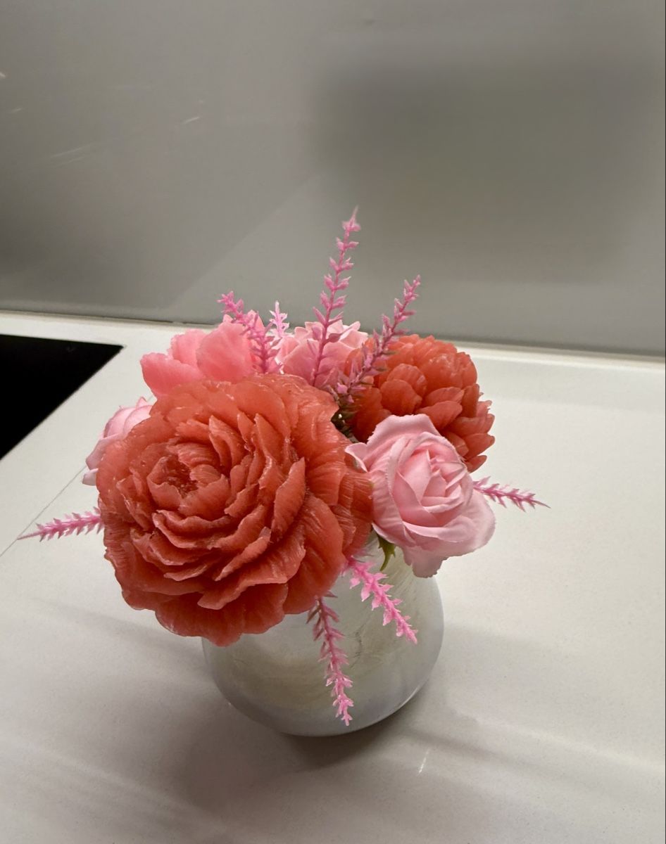 Tutte le decorazioni: Romantisches Seifenblumen-Bouquet  – Nuovo e nell'imballaggio originale da Nebikon venduto da gib_nz8p