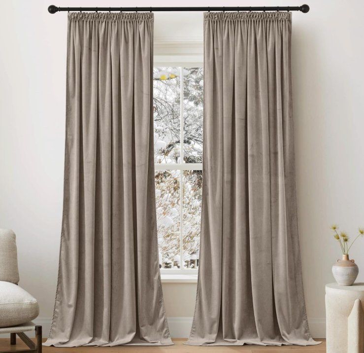 Tende: Samtvorhänge 2er-Set BxH 132x260cm – Nuovo e nell'imballaggio originale da Adlikon b.Regensdorf venduto da MK-VORHANGSERVICE