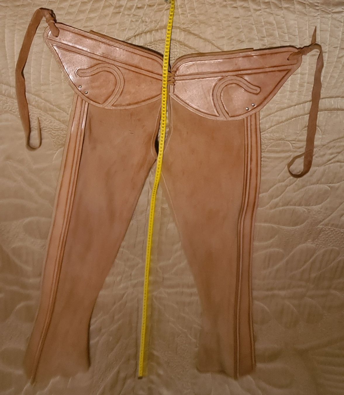 Hosen: Chaps Mexicain cuir souple et doux – Neu (gemäss Beschreibung) aus Basel von Cronchi1