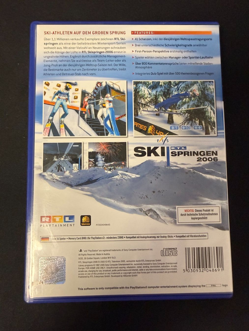 Sony Spiele: Ski RTL Springen 2006 - PS2 – Gebraucht aus Pont-de-la-Morge von Darfal 2