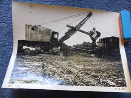 Baustelle,Kembs,Rheinkanal-Schleuse,Schaufelbagger,Dampflok