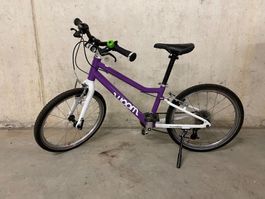 Woom 4 Kinderfahrrad – Lila/Weiss