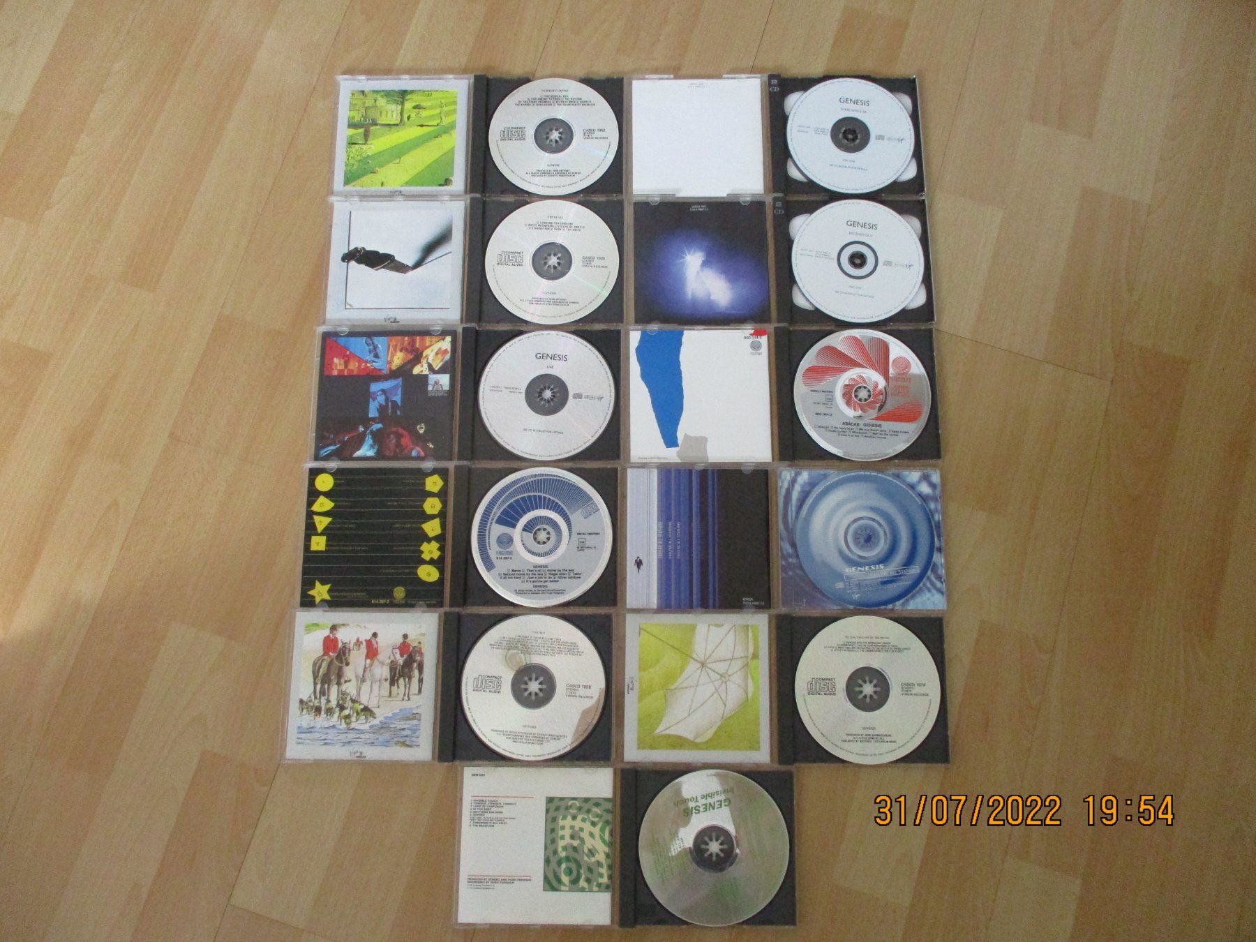 CDs: 11 Genesis Alben – Gebraucht aus Liestal von Disc-Point 8