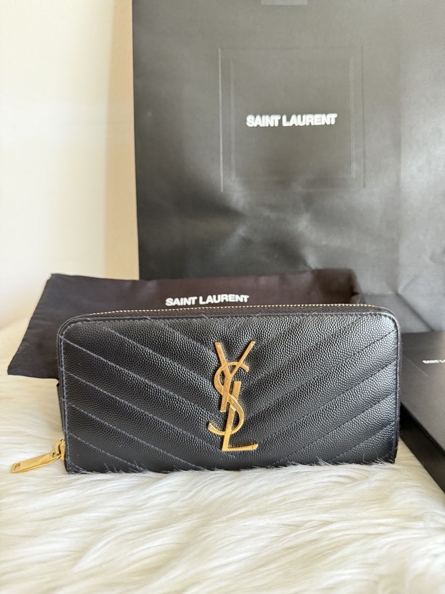 Saint Laurent Portemonnaie: Saint Lau Rent Zippy Wallet – Gebraucht aus Zürich von but_jgl8