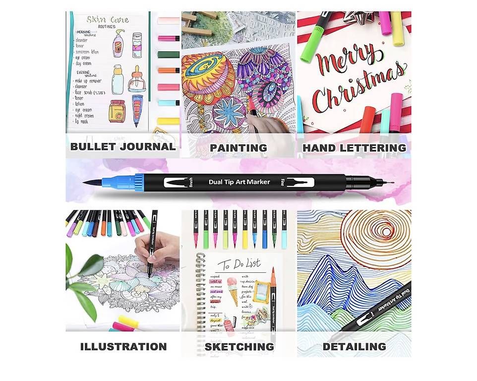 Stifte & Marker: Set de 80 feutres double pointe – Neu und originalverpackt aus Villaraboud von Nadia.nfn 3