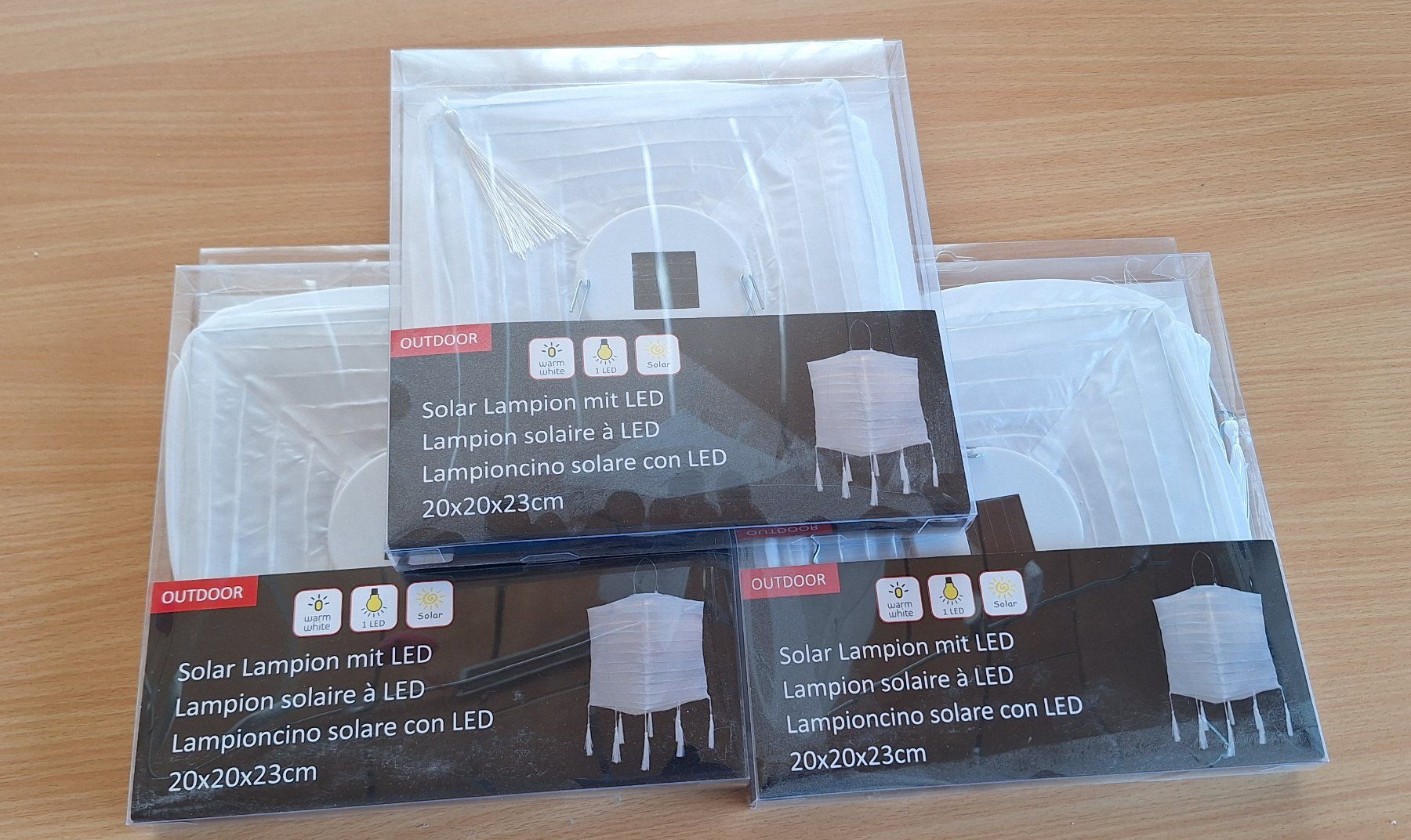 Laternen: Solar Lampion mit LED – Neu (gemäss Beschreibung) aus Balzers von Loona7 3