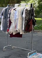 Rollbarer Kleiderständer, Garderobe, Kleiderstange
